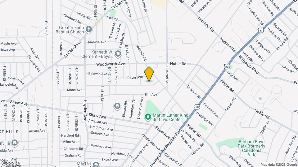 14809 Alder Ave Map and Location Details