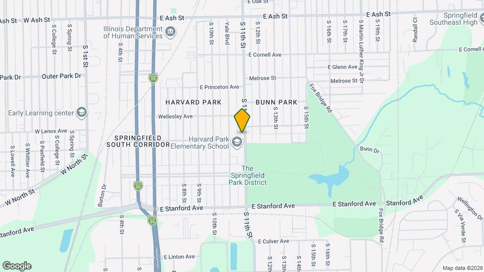 2451 S 11th St Map and Location Details