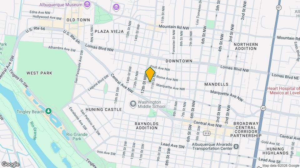 323 11th St NW Map and Location Details