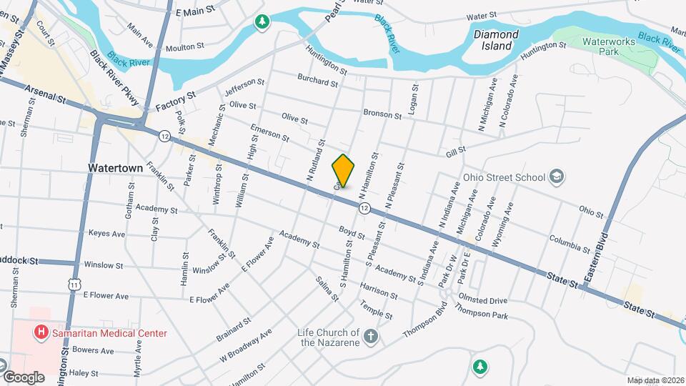 911 State St Mapa y Detalles de la Ubicación