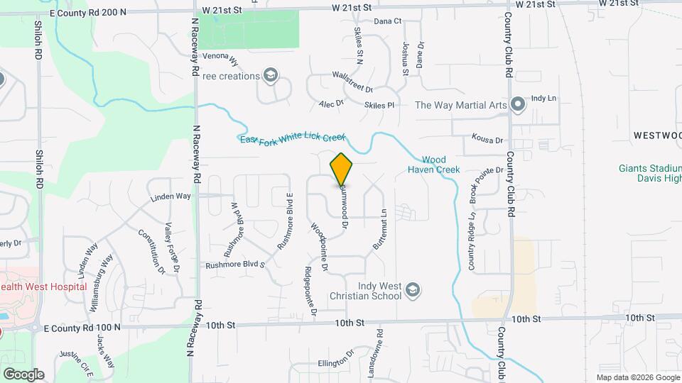 1424 Gumwood Dr Map and Location Details