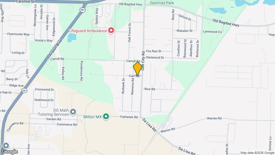 6125 Carr Rd Map and Location Details