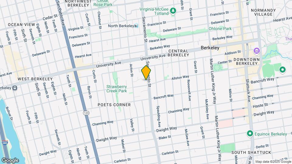 2146 Sacramento St Map and Location Details