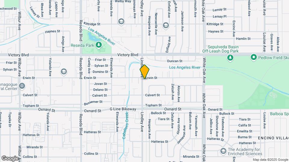 6268 Lindley Ave Map and Location Details