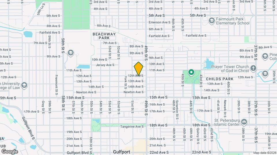 4938 12th Ave S Map and Location Details