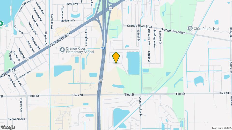 9610 Green Cypress Ln Map and Location Details