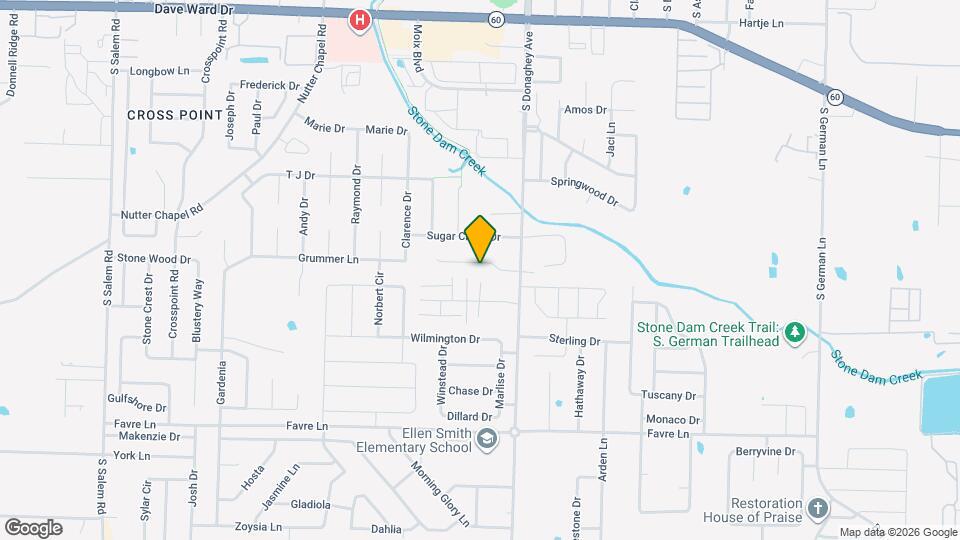 2145 Rosemary Dr Map and Location Details