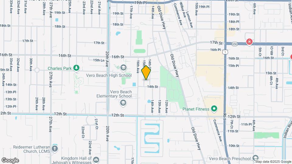 1426 15th Ave Map and Location Details