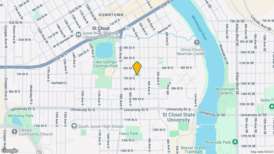 627 7th Ave S Map and Location Details