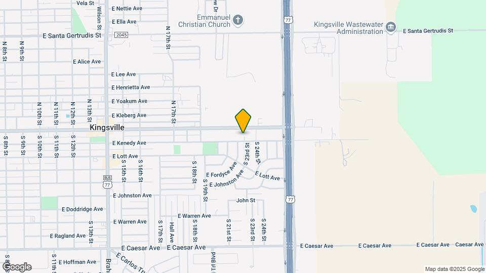 1700 E Kenedy Ave Map and Location Details