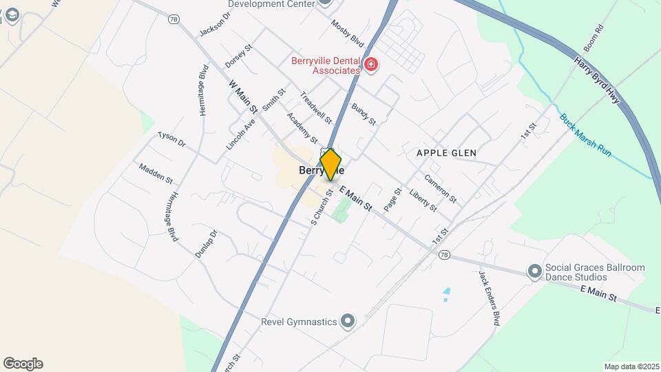 3 S Church St Map and Location Details