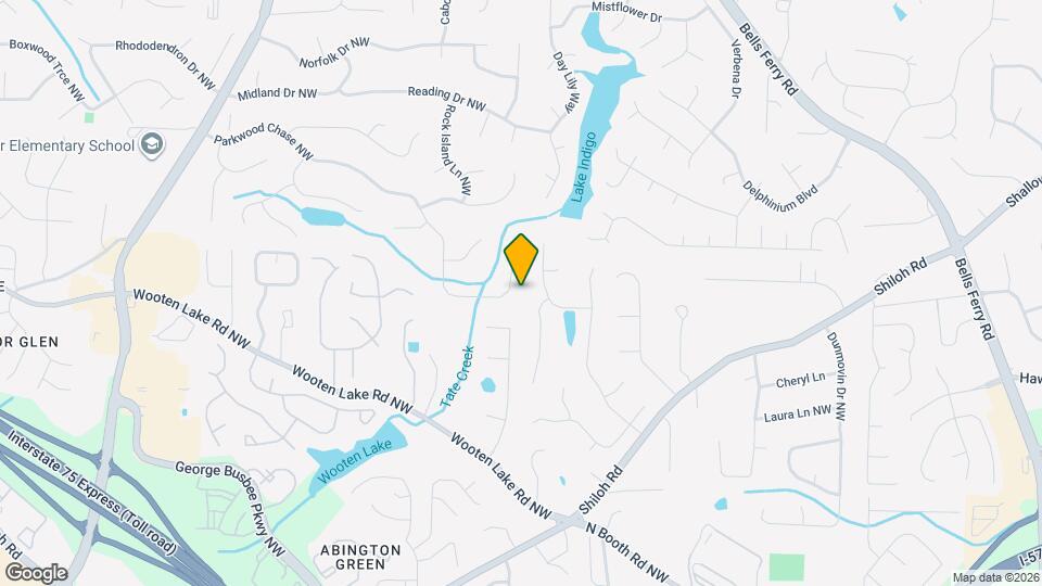1195 Parkwood Chase NW Map and Location Details