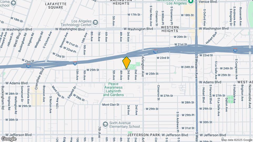 2501 3rd Ave Mapa y Detalles de la Ubicación