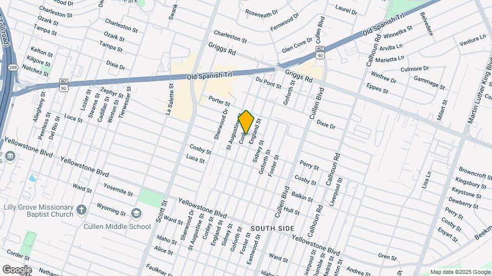 6209 Conley St Map and Location Details