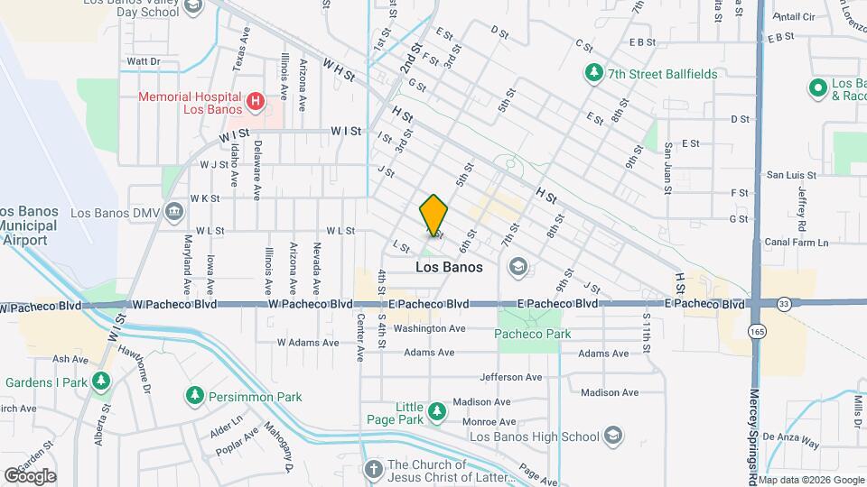 1116 5th St Map and Location Details