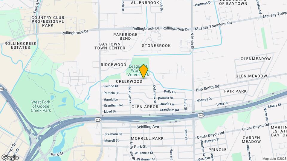 409 Riverbend St Mapa y Detalles de la Ubicación