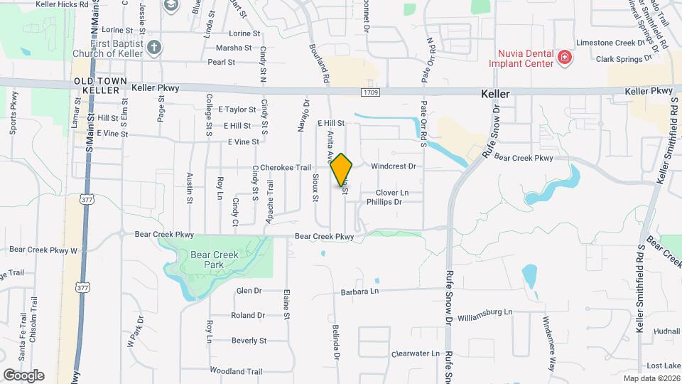 320 Gloria St Map and Location Details