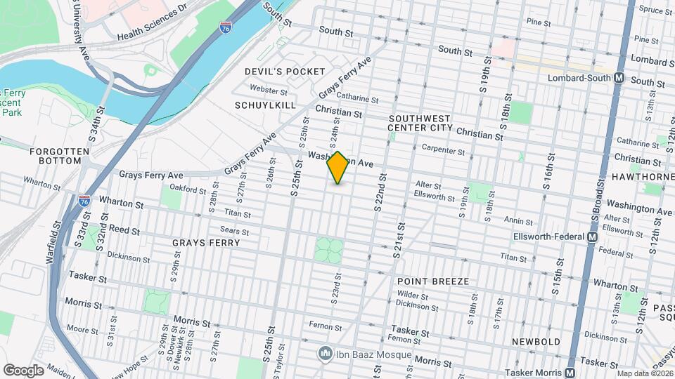 2323 Federal St Map and Location Details