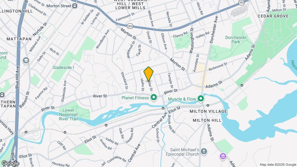 32 Cedar St Mapa y Detalles de la Ubicación