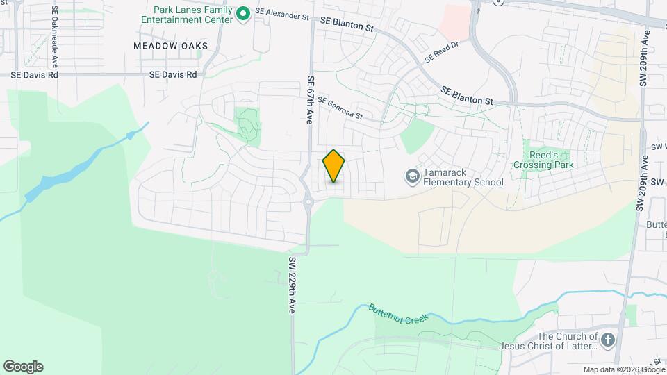 3281 SE Farrow Ln Map and Location Details