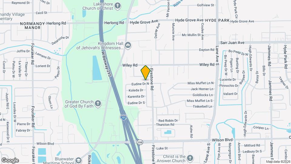 7147 Eudine Dr N Mapa y Detalles de la Ubicación