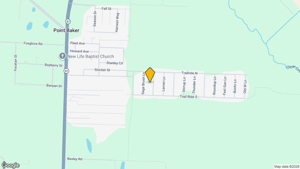 6833 Lonesome Pine Ln Map and Location Details