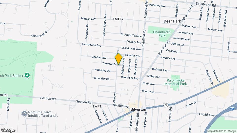 7126 Ohio Ave Map and Location Details