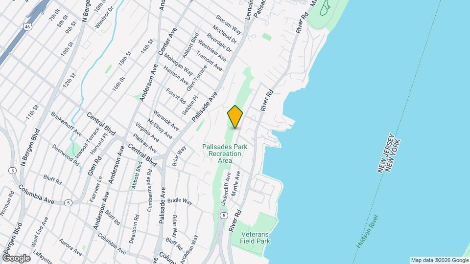 714 Undercliff Ave Map and Location Details