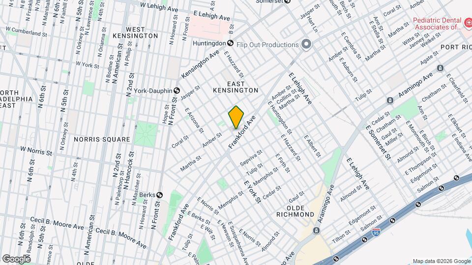 2452 Frankford Ave Mapa y Detalles de la Ubicación