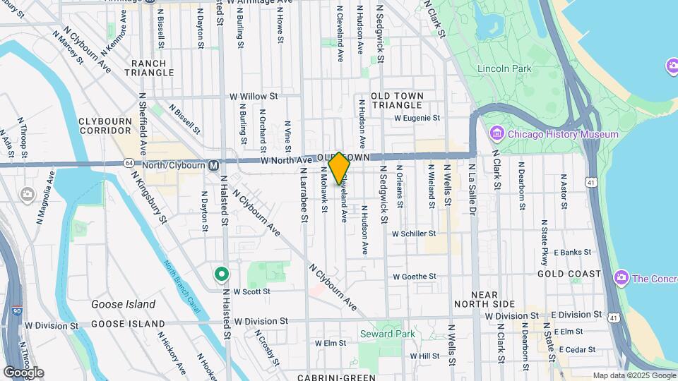 1510 N Cleveland Ave Map and Location Details
