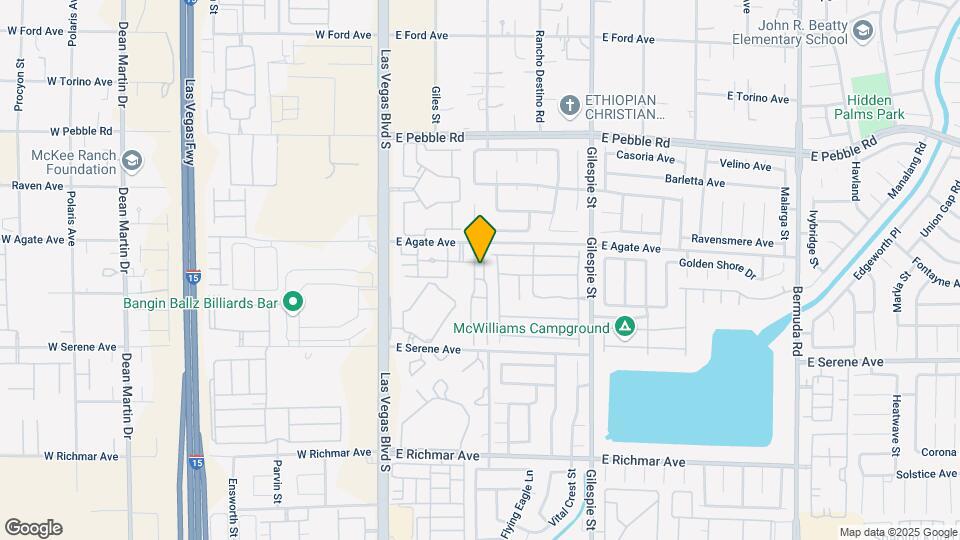 83 E Agate Ave Map and Location Details