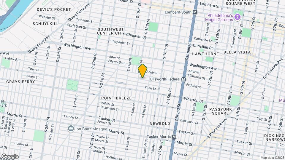 1732 Manton St Map and Location Details