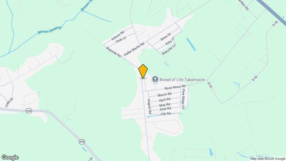 3824 Wayside Rd Map and Location Details