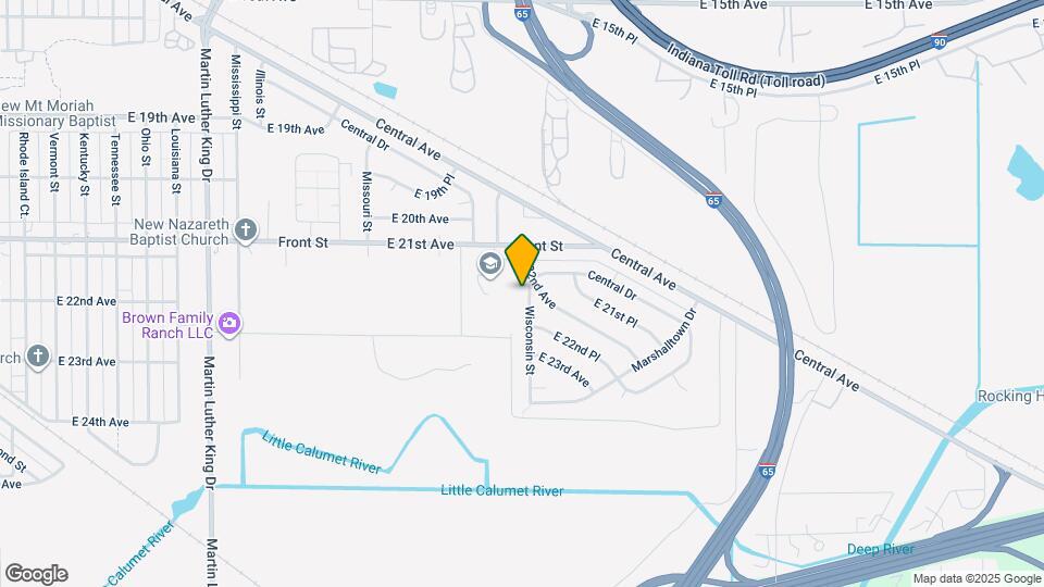 2174 Wisconsin St Map and Location Details