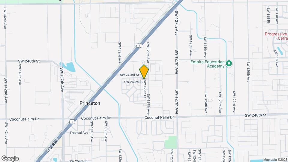 12841 SW 243rd Ter Map and Location Details