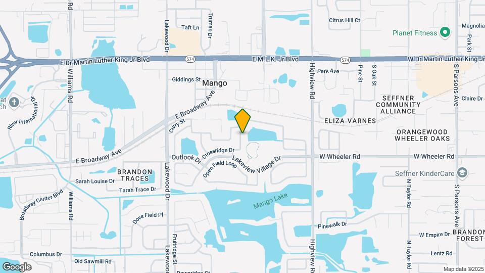 1507 Crossridge Dr Map and Location Details