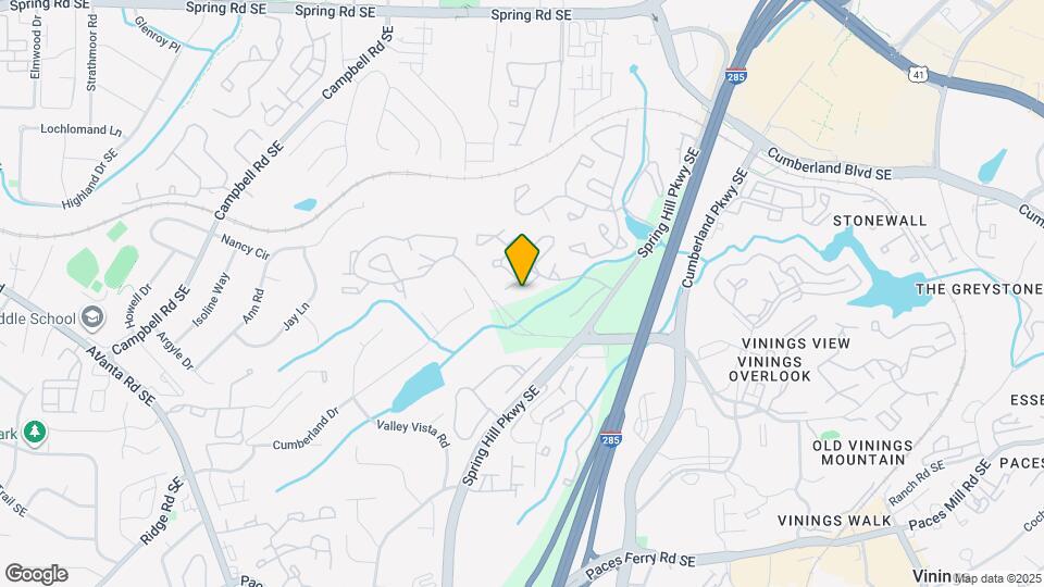 2105 Cumberland Ct SE Map and Location Details