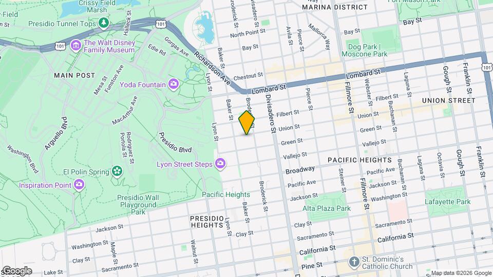 2741 Union St Mapa y Detalles de la Ubicación