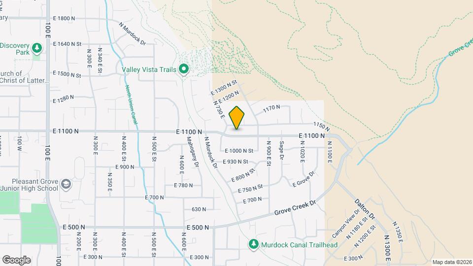 777 E 1100 N, Unit Unit 1 Map and Location Details