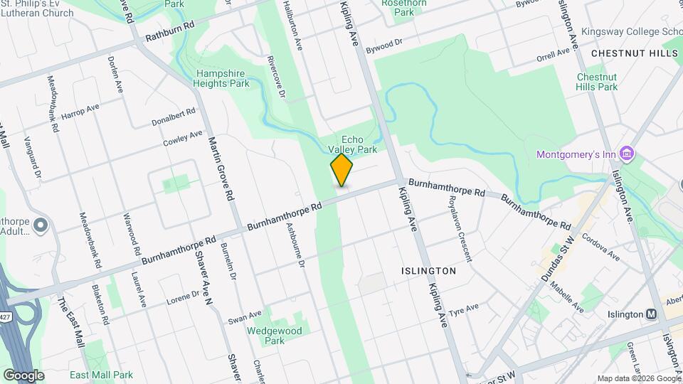 249 Burnhamthorpe Rd Map and Location Details