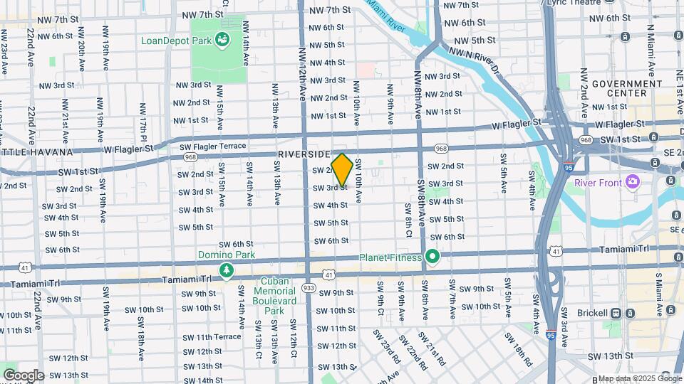 1060 SW 3rd St Map and Location Details