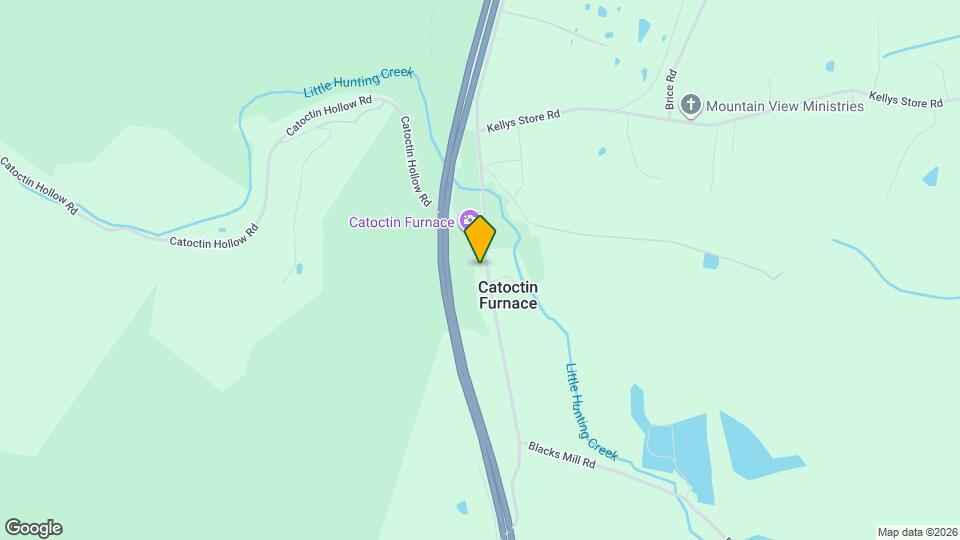 12620 Catoctin Furnace Rd Map and Location Details