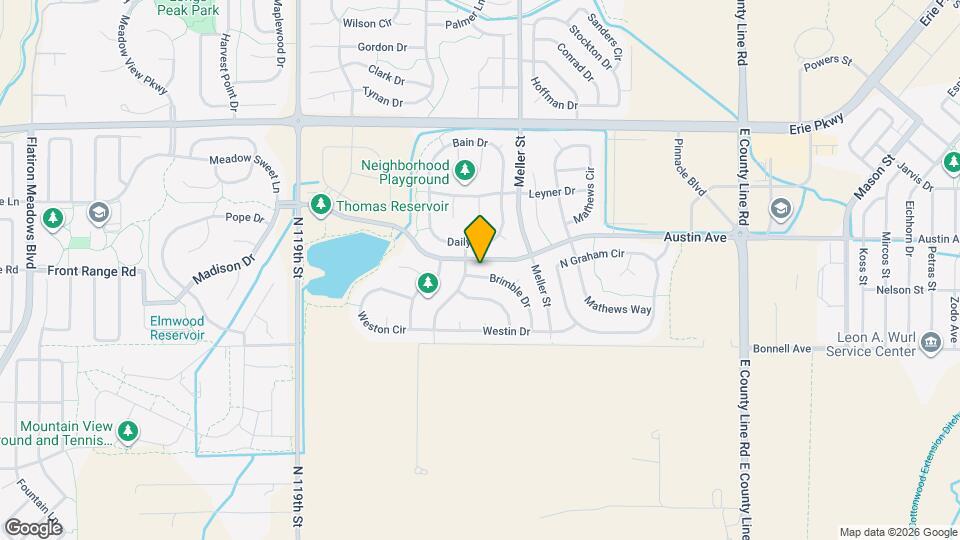 1599 Brimble Dr Map and Location Details