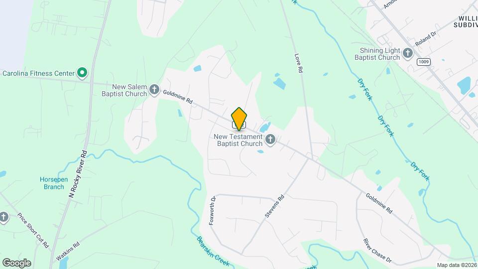 2618 Spring Breeze Way Mapa y Detalles de la Ubicación