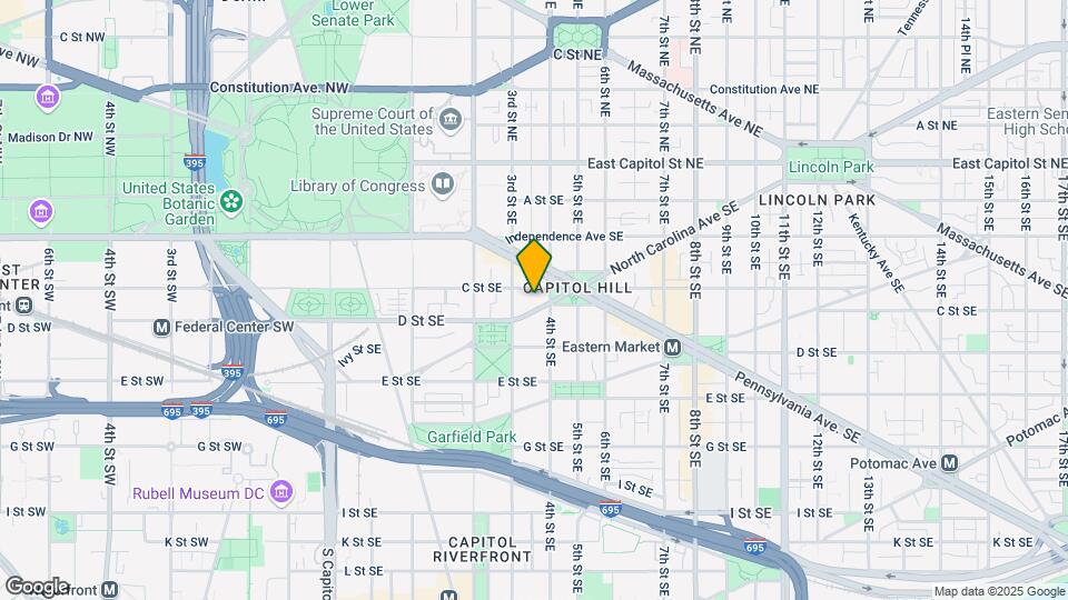 326 N Carolina Ave SE Map and Location Details