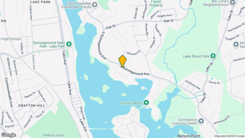 284 S Quinsigamond Ave Map and Location Details