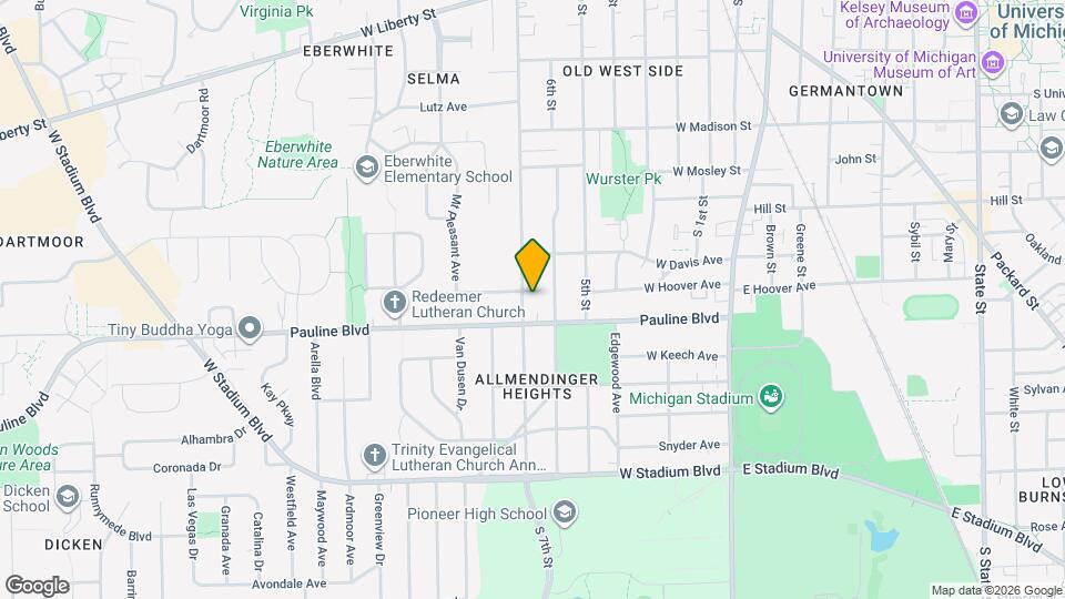 1003 S 7th St Map and Location Details