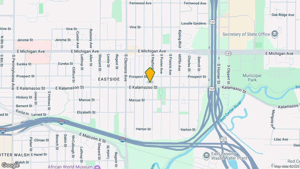 322 S Hayford Ave Map and Location Details