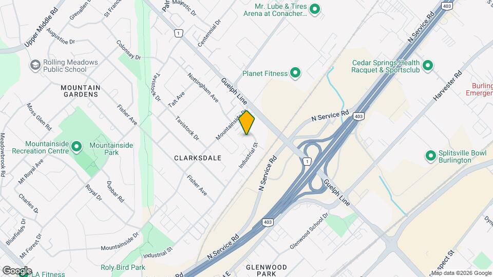 2483 Industrial St Map and Location Details