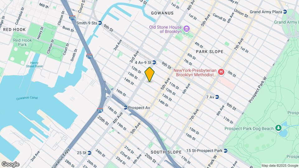 225-227 13th St Map and Location Details